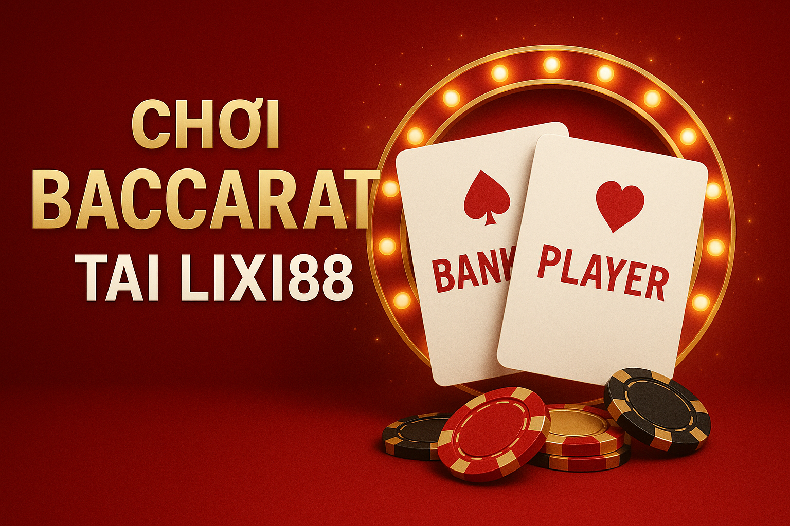 Mẹo Để Thắng Lớn Khi Chơi Baccarat Tại LIXI88 Online Casino